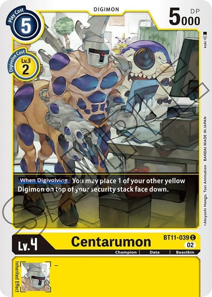 Centarumon, Dimensional Phase BT11-039 C