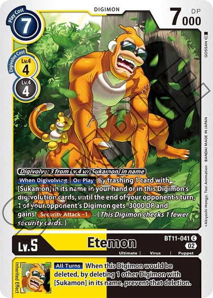 Etemon, Dimensional Phase BT11-041 C