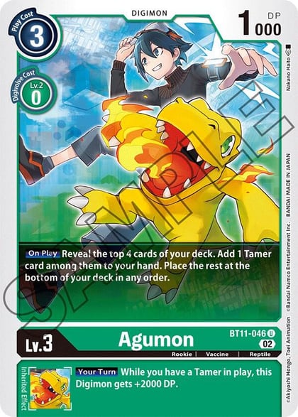 Agumon, Dimensional Phase BT11-046 U