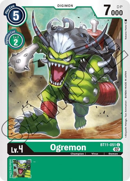 Ogremon, Dimensional Phase BT11-051 C