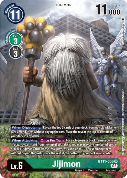 Jijimon (Alternate Art), Dimensional Phase BT11-056 SR