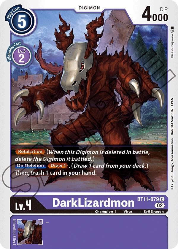 DarkLizardmon, Dimensional Phase BT11-079 C