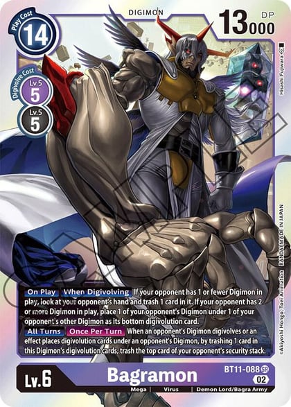 Bagramon, Dimensional Phase BT11-088 SR