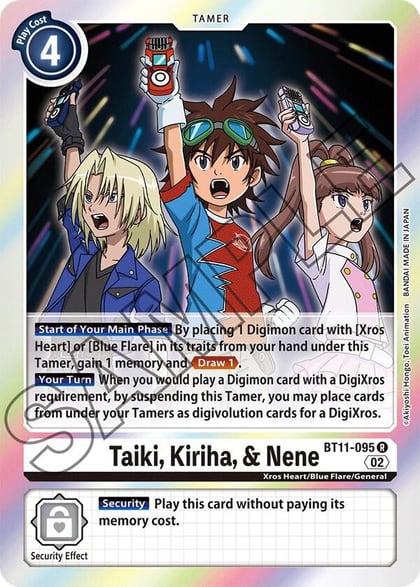 Taiki, Kiriha, & Nene, Dimensional Phase BT11-095 R