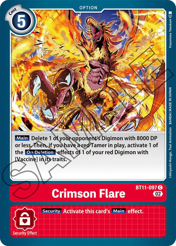 Crimson Flare, Dimensional Phase BT11-097 C