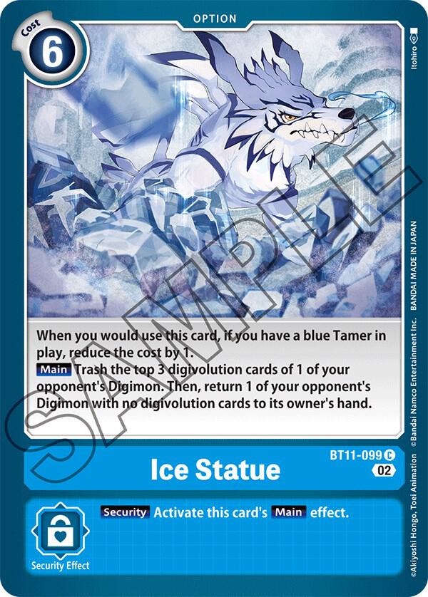 Ice Statue, Dimensional Phase BT11-099 C