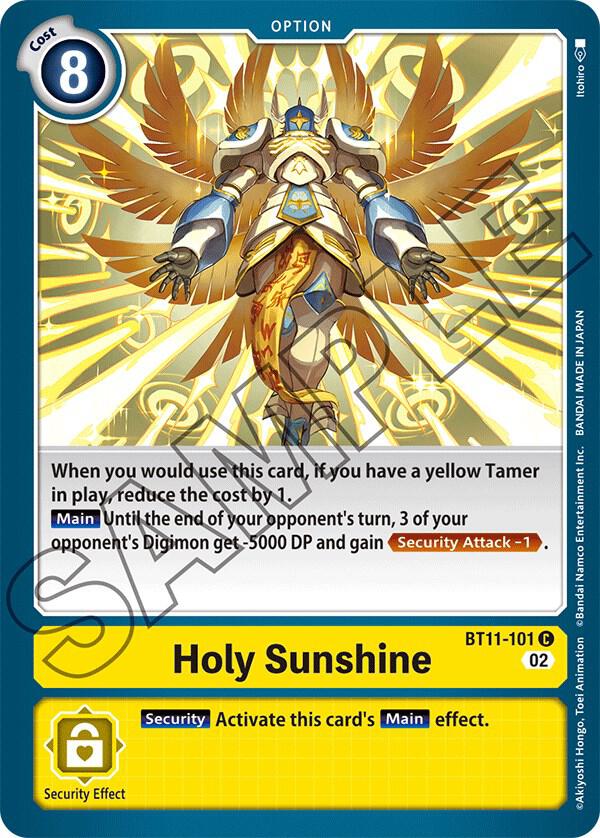 Holy Sunshine, Dimensional Phase BT11-101 C