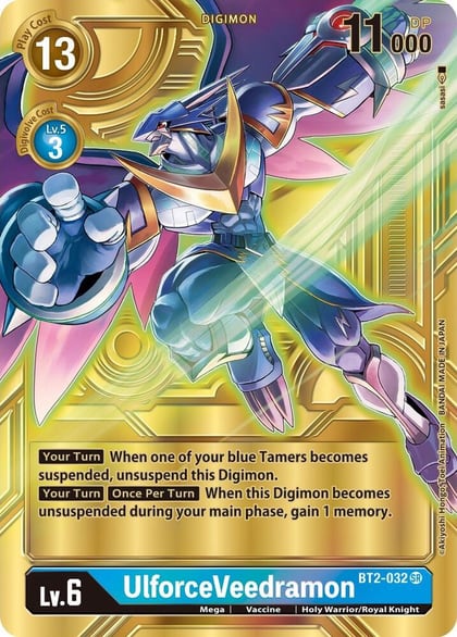 UlforceVeedramon - BT2-032 (Alternate Art), Dimensional Phase BT2-032 SR