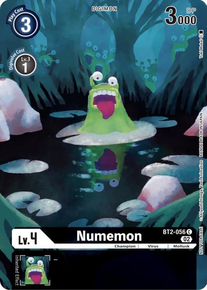 Numemon (Digimon Illustration Competition Pack 2022), Dimensional Phase BT2-056 C