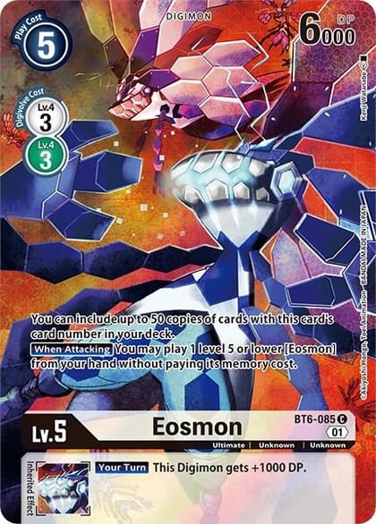 Eosmon (Alternate Art), Dimensional Phase BT6-085 C
