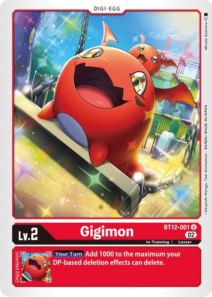 Gigimon, Across Time BT12-001 U