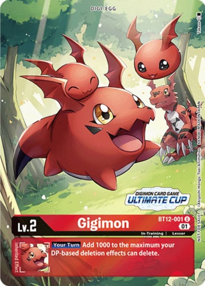 Gigimon (Ultimate Cup), Across Time BT12-001 U