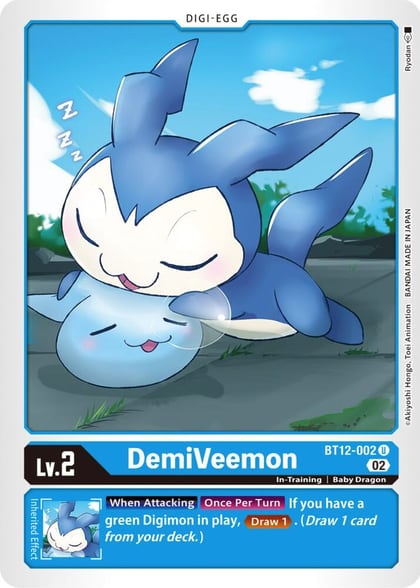 DemiVeemon, Across Time BT12-002 U