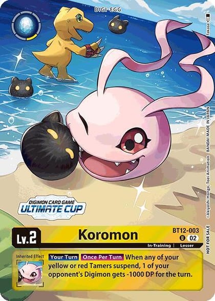 Koromon (Ultimate Cup 2024), Across Time BT12-003 U