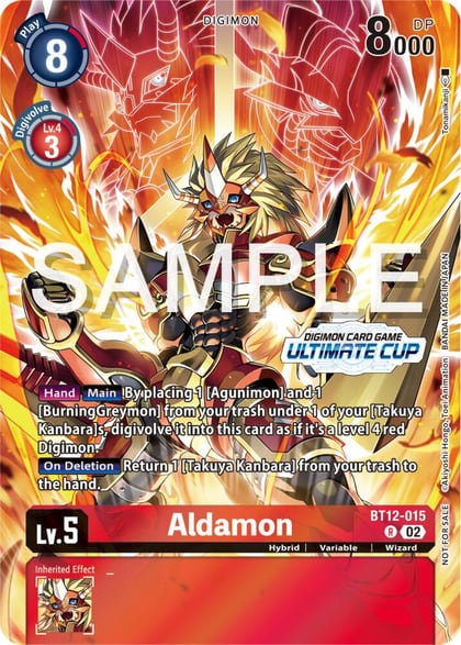 Aldamon (Ultimate Cup 2024), Across Time BT12-015 R