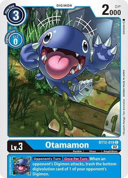 Otamamon, Across Time BT12-019 C