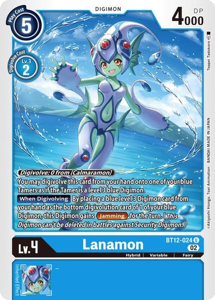 Lanamon, Across Time BT12-024 U