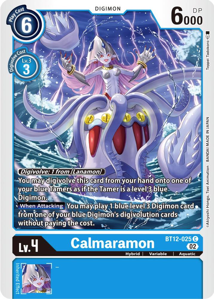 Calmaramon, Across Time BT12-025 C