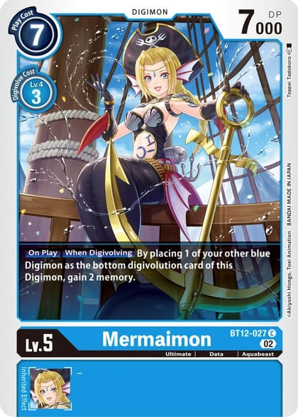 Mermaimon, Across Time BT12-027 C