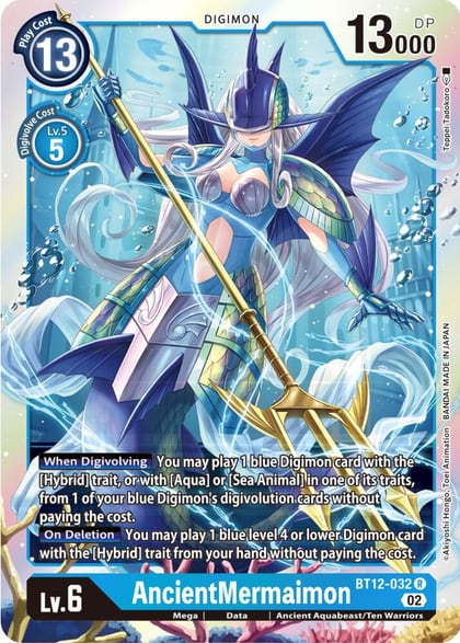 AncientMermaimon, Across Time BT12-032 R