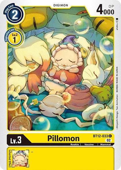 Pillomon, Across Time BT12-033 C