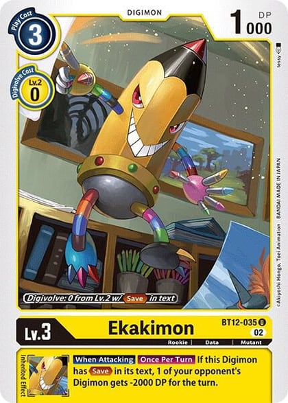 Ekakimon, Across Time BT12-035 U