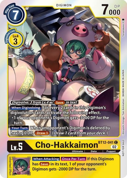 Cho-Hakkaimon (Box Topper), Across Time BT12-041 C
