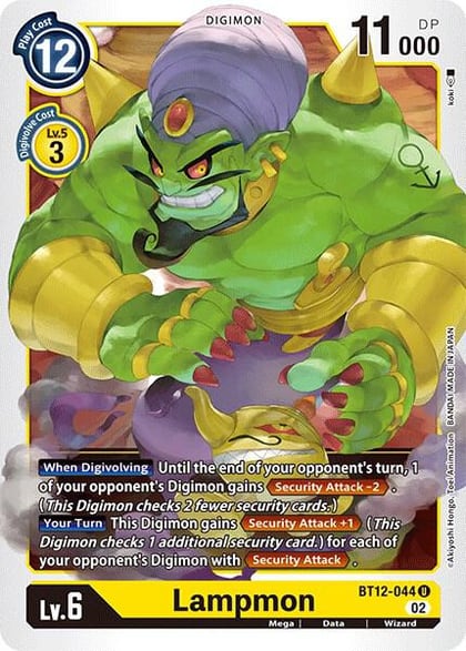 Lampmon, Across Time BT12-044 U