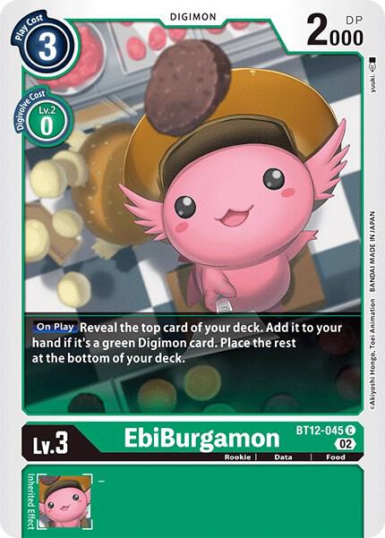 EbiBurgamon, Across Time BT12-045 C