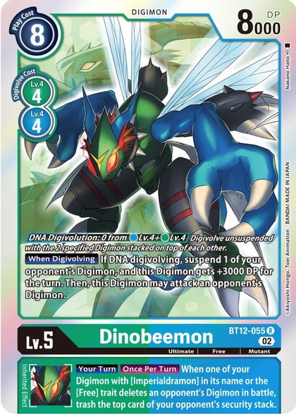 Dinobeemon, Across Time BT12-055 R