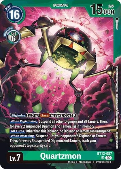 Quartzmon (Event Pack 7), Across Time BT12-057 SR