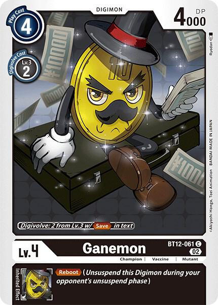 Ganemon, Across Time BT12-061 C