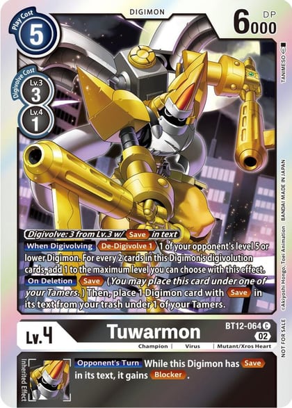 Tuwarmon (Box Topper), Across Time BT12-064 C