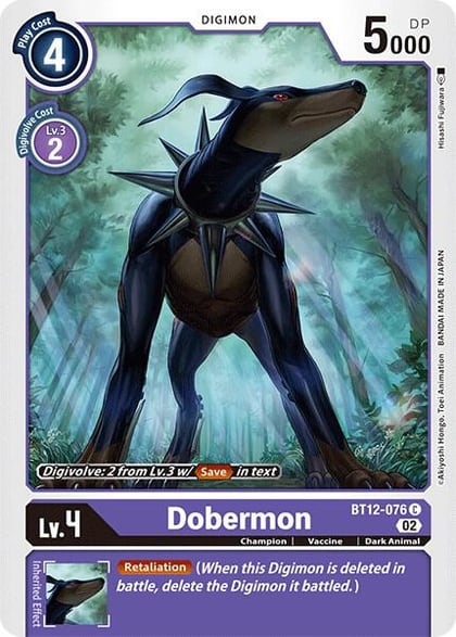 Dobermon, Across Time BT12-076 C