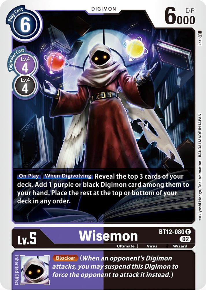 Wisemon, Across Time BT12-080 C