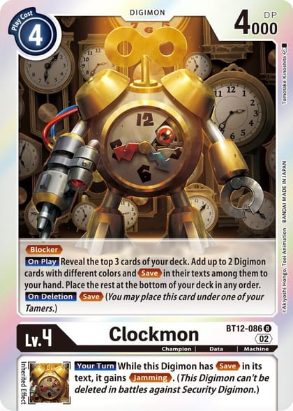 Clockmon, Across Time BT12-086 R