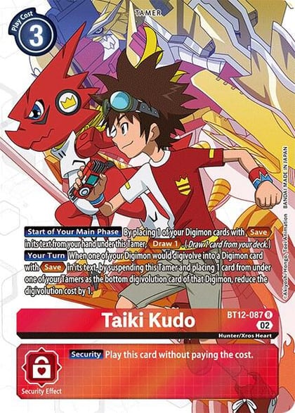 Taiki Kudo (Alternate Art), Across Time BT12-087 R