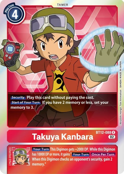Takuya Kanbara, Across Time BT12-088 R