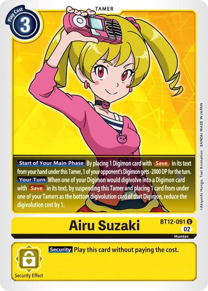 Airu Suzaki, Across Time BT12-091 U