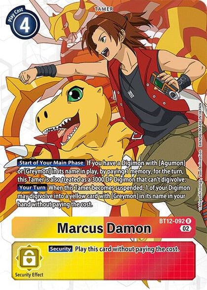 Marcus Damon (Alternate Art), Across Time BT12-092 R