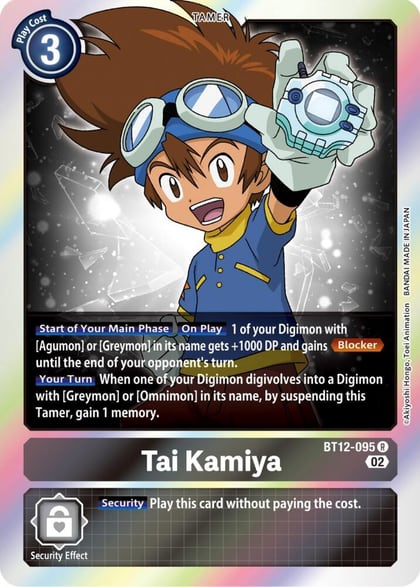 Tai Kamiya, Across Time BT12-095 R