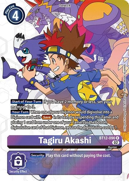 Tagiru Akashi (Alternate Art), Across Time BT12-096 R
