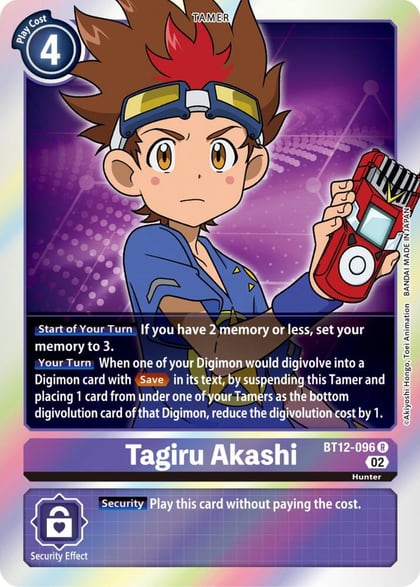Tagiru Akashi, Across Time BT12-096 R