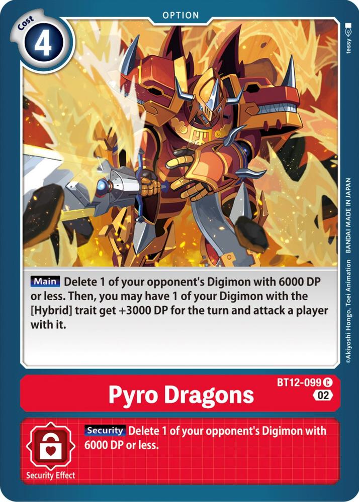 Pyro Dragons, Across Time BT12-099 C