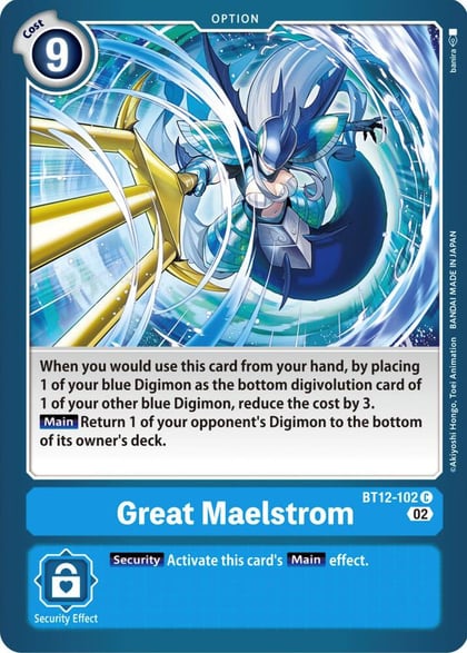 Great Maelstrom, Across Time BT12-102 C