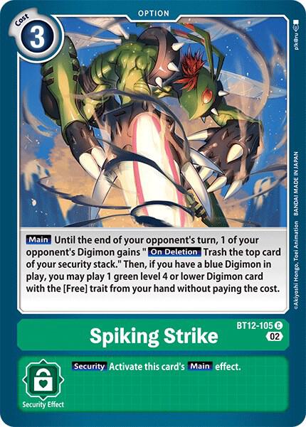 Spiking Strike, Across Time BT12-105 C