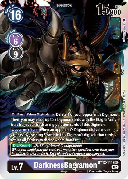 DarknessBagramon, Across Time BT12-111 SEC