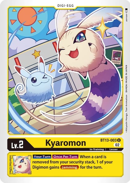 Kyaromon, Versus Royal Knights BT13-003 U
