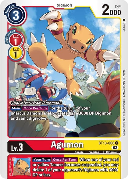 Agumon, Versus Royal Knights BT13-008 C
