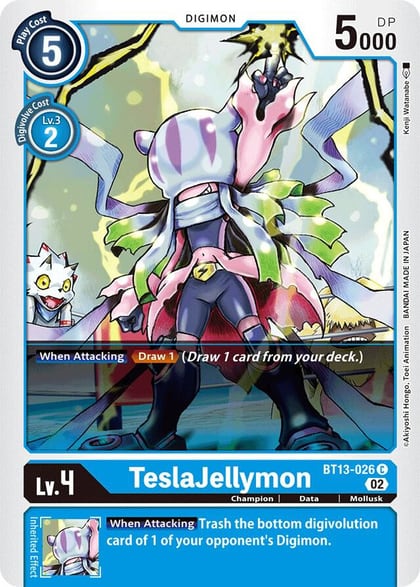 TeslaJellymon, Versus Royal Knights BT13-026 C